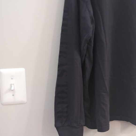 Taylor Swift  The Eras Tour Unisex Long Sleeve Grey Black T-Shirt Sz L - Picture 6 of 6